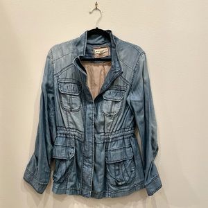 Anthropologie Marrakech Jean Jacket